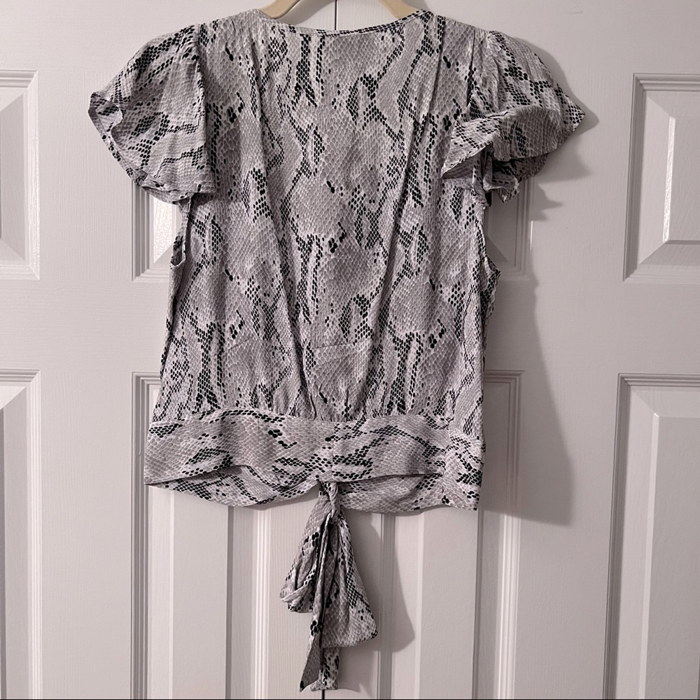 Snake Print Top from Express - Picture 2 of 5